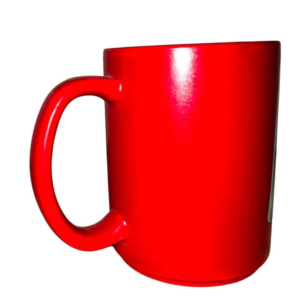 Red DesignPac Ceramic Coffee Mug  Dishwasher & Microwave Safe